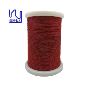 Custom color nylon served copper litz wire 30*0.07mm