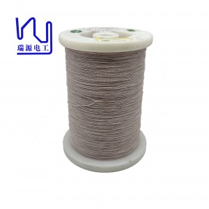 USTC 155 0.071mm*84 Natural Silk Served Copper Litz Wire