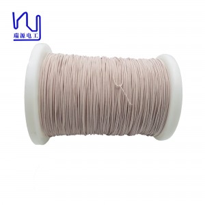 USTC/UDTC-F/H 0.08mm/40 AWG 270 Strands Nylon Serving Copper Litz Wire