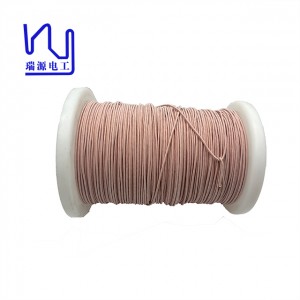 2USTCF 0.08mm*435 Nylon Served Silk Covered Copper Litz Wire