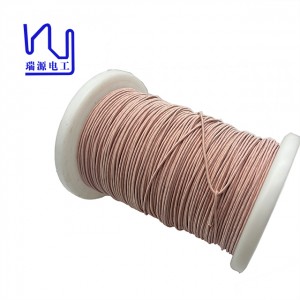 2USTCF 0.08mm*435 Nylon Served Silk Covered Copper Litz Wire