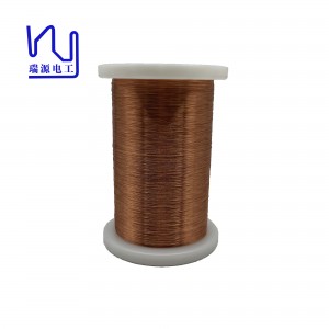 3UEW155 0.117mm Ultra-fine Enameled Copper Winding Wire For Electronic Devices
