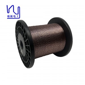 1UEW155 Color litz wire blue 0.125mm*2 copper stranded wire