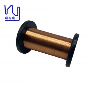 FIW4 Class 180 0.14mm Full Insulated Zero Defect Solder able Enameled Copper Wire For High Voltage Transformer