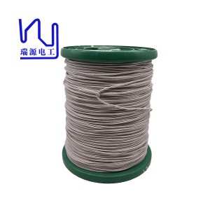 UDTCF 155 Grade 0.1mm/400 Nylon silk served copper litz wire