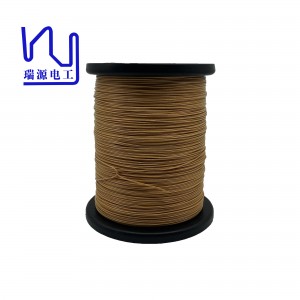 TIW-F 155 0.071mm*270 Teflon Served Copper Llitz Wire For High Voltage Application