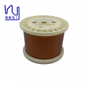 SFT-AIW 220 0.1mm*2.0mm Enameled Flat Copper Wire Solid Conductor