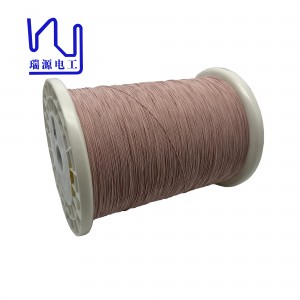 2USTCF 0.1mm*20 Silk Covered litz wire Nylon Serving for Automotive