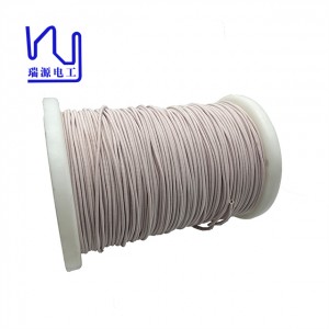 Custom AWG 30 Gauge Copper Litz Wire Nylon Covered Stranded Wire