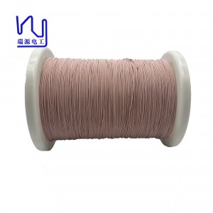 USTC UDTC155 70/0.1mm Nylon Served Copper Litz Wire Polyester Stranded Wire