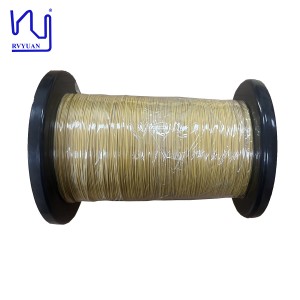 FTIW-F 0.24mmx7 Strands Extruded ETFE Insulation Litz Wire TIW Insulated Wire