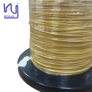 FTIW-F 0.24mmx7 Strands Extruded ETFE Insulation Litz Wire TIW Insulated Wire