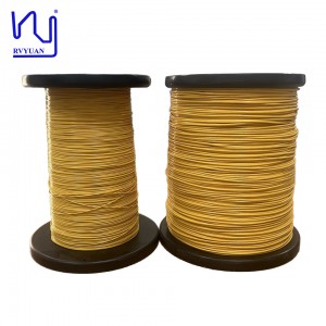 FTIW-F Class 155 0.27mmx7 Extruded ETFE Insulation Litz Wire For High Frequency Transformer