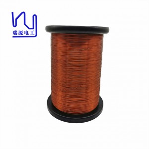 Manufacturer for Enameled Copper Wire For Winding Electric Motors - EIW 180 Polyedster-imide 0.35mm Enamelled  copper wire – Ruiyuan