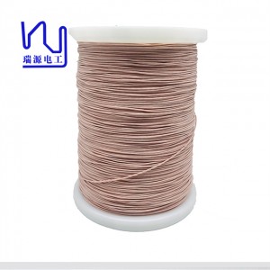 2USTC-F 0.05mm*660 Customzied Stranded Copper Wire Silk Covered Litz Wire