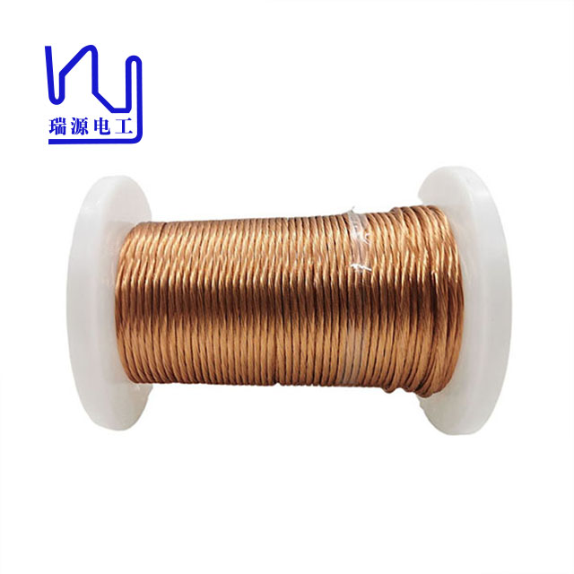 Custom 0.5mm x 32 High Frequency Multipel Stranded Wire Copper Litz Wire  manufacturers and suppliers