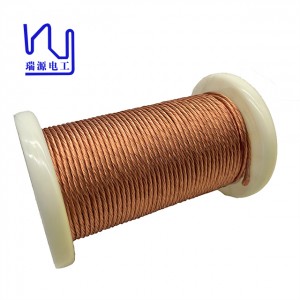 0.10mm*600 Solderable High Frequency Copper Litz Wire