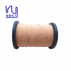 0.04mm*220 2USTC F Class 155℃ nylon Silk Served Copper Litz Wire