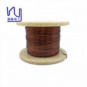 AIW 1.1mmx1.8mm 220℃ Enameled Flat Rectangular Copper Wire For Audio Transformer