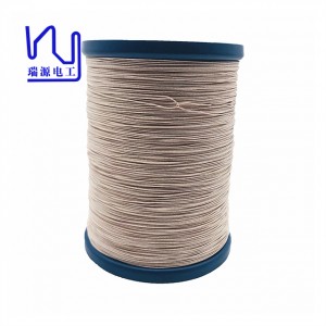 0.08mmx105 Silk Covered Double Layer High Frequency Litz Wire Insulated