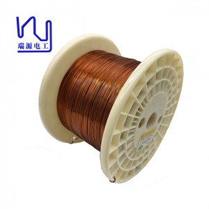 1.0mm*0.60mm AIW 220 Flat Enameled Copper Wire For Automotive