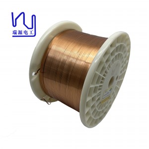 AIW220 2.0mm*0.15mm High Temperature Enameled Flat Copper Wire For Motor