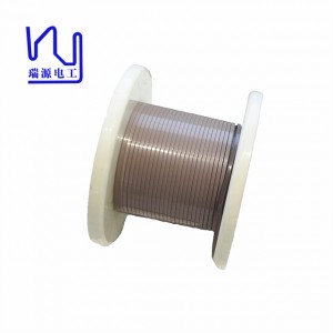 Custom PEEK wire, rectangular enameled copper winding wire