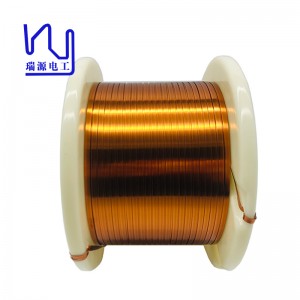 EIAIW 180 4.00mmx0.40mm Custom Rectangular Enameled Copper Wire For Motor Winding