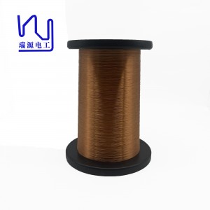 0.15mm Fully Insulated Zero-Defect Enameled Round Copper Wire FIW Wire Copper conductor solid