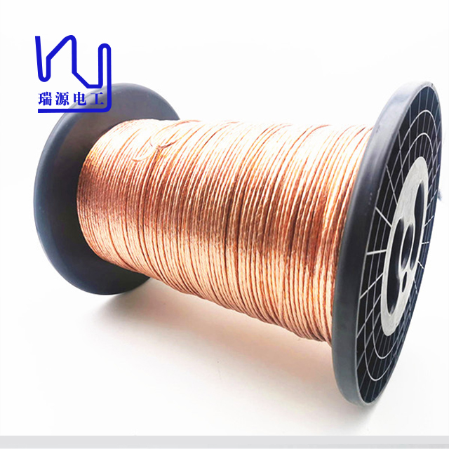 Custom 0.4mm*24 High Frequency Mylar Litz Wire PET Taped Litz Wire  manufacturers and suppliers