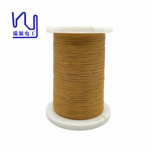 Chinese wholesale Triple Insulated Layers Wire 0.16mm Solid Directly - Class B / F Triple Insulated Wire 0.40mm TIW Solid Copper Winding Wire – Ruiyuan