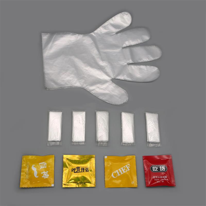 Individual Packed Disposable Pe Gloves