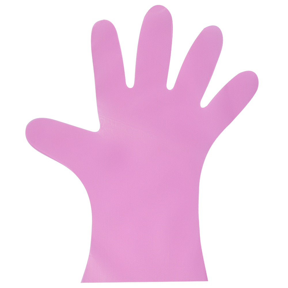 Easy-Fit Pink Hybrid Gloves(CPE)