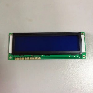 Modulo display LCD blu a caratteri grandi 16×2