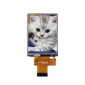 2.4 "TFT LCD-ekrano tuŝekrano LCD HD-ekrano MCU plenkolora ekrano