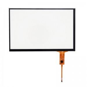 Pojemnościowy ekran dotykowy typu projektowego Niestandardowy standardowy, wielowymiarowy 10,1 cala