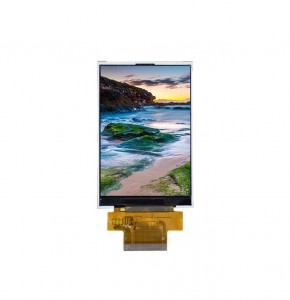 3.5 “TFT LCD තිරය 320*480 විභේදන Lcd සංදර්ශකය RGB Ips Lcd