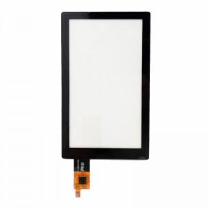 4,5 tommu glampandi snertiborðseining SPI LCD skjár Panel Rafrýmd snertiskynjaraskjár