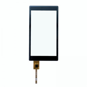 Industrielt kontrolsystem 5 tommer LCD-skærm Skærmen til brugerdefineret kapacitiv berøringsskærm