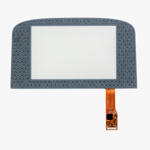 Custom LCD AF ikoraho paneli yuzuye kit 7 santimetero iteganijwe kuri ecran ya Capacitive Touch ya ecran