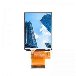 2.4 "rezista ekrana modulo TFT LCD-ekrano tuŝekrano LCD-kolora ekrano MCU