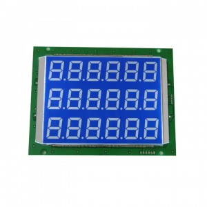 18 digit 7-segment fuel pump dispenser LCD panel panel