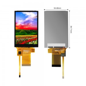 អេក្រង់ TN ទំហំ 3.5" អេក្រង់ LCD ពណ៌ TFT ចំណុចប្រទាក់ MCU SPI ILI9488