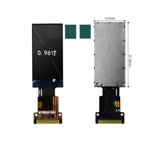 + 0,96 palcový LCD displej RXL0096091-A rozhraní SPI