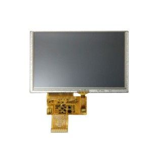 5 "TFT display nga adunay resistensya touch screen lcd liquid crystal display TN