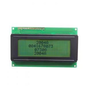 20×4 character lcd display module with low power consumption