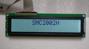 Écran LCD à caractères monochromes vert jaune STN 20 × 2