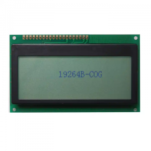 ühevärviline lcd ekraan Stn 192 × 64 punktmaatriksiga graafiline lcd ekraan