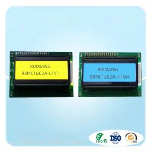 16×2 အက္ခရာ lcd display module၊ 1602 dot matrix အက္ခရာဂဏန်း ကိန်းဂဏန်း LCD မျက်နှာပြင်