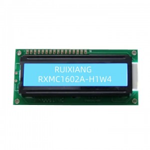 16 × 2 hunhu LCD kuratidza module, 1602 dot matrix alphanumeric LCD skrini